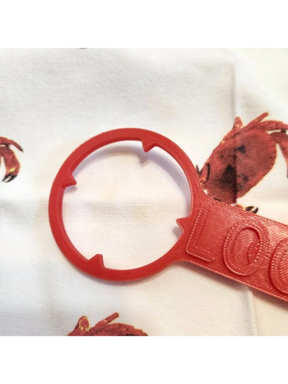 Maryland Crab Cloth Napkins by Cally & Co with Crab Rings Set Of 4 READ